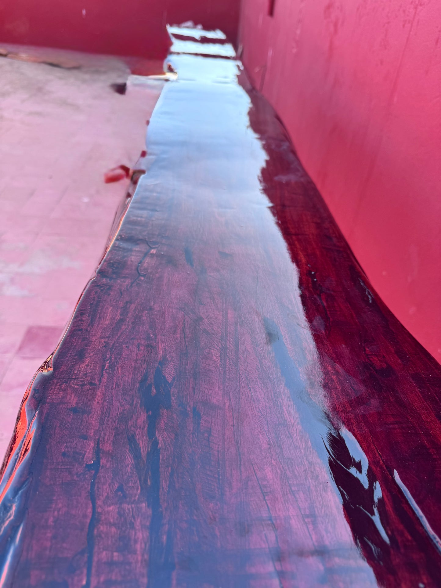 كونسول الخشب