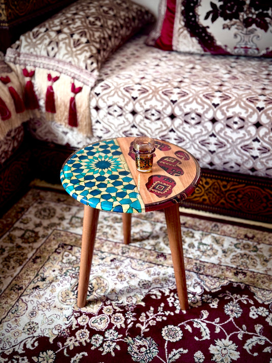 طاولة الزليج والزربية