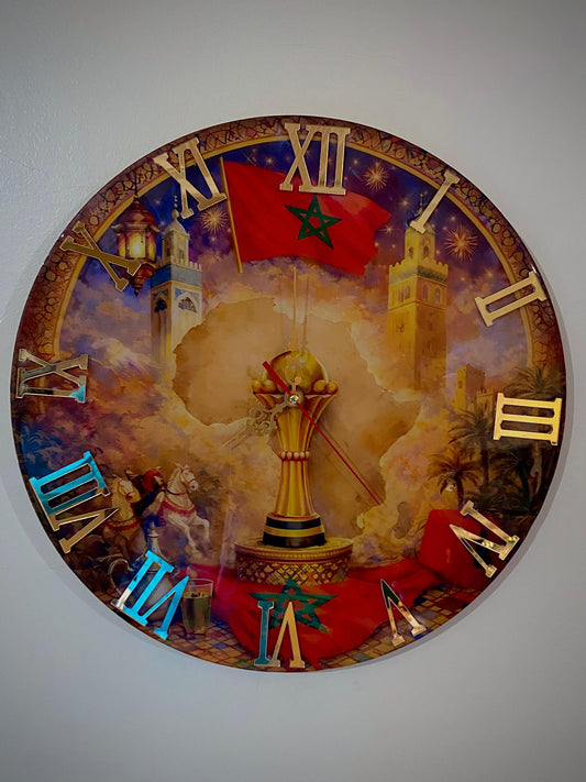 ساعة حائطية لكأس أفريقيا